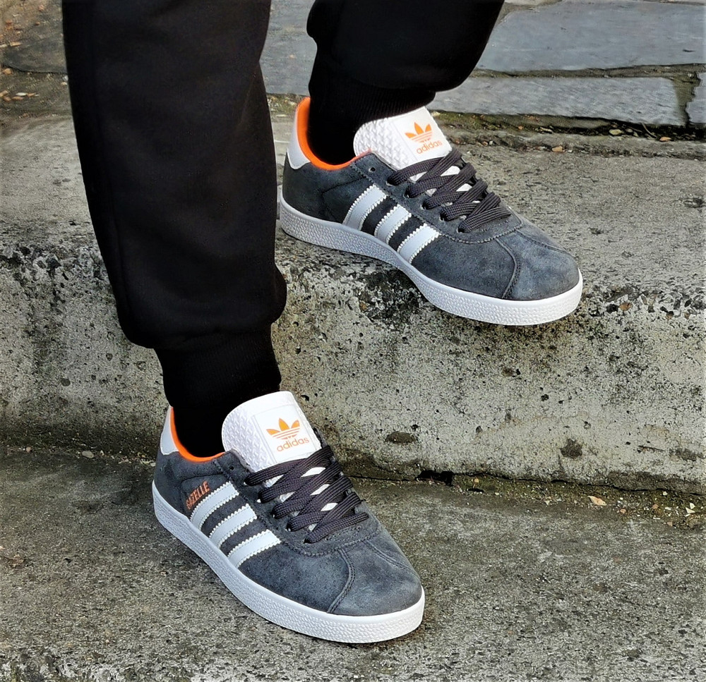 Кроссовки Adidas Gazelle Серые Адидас Женские Газели (размеры: 37) Видео Обзор Днепр - изображение 10