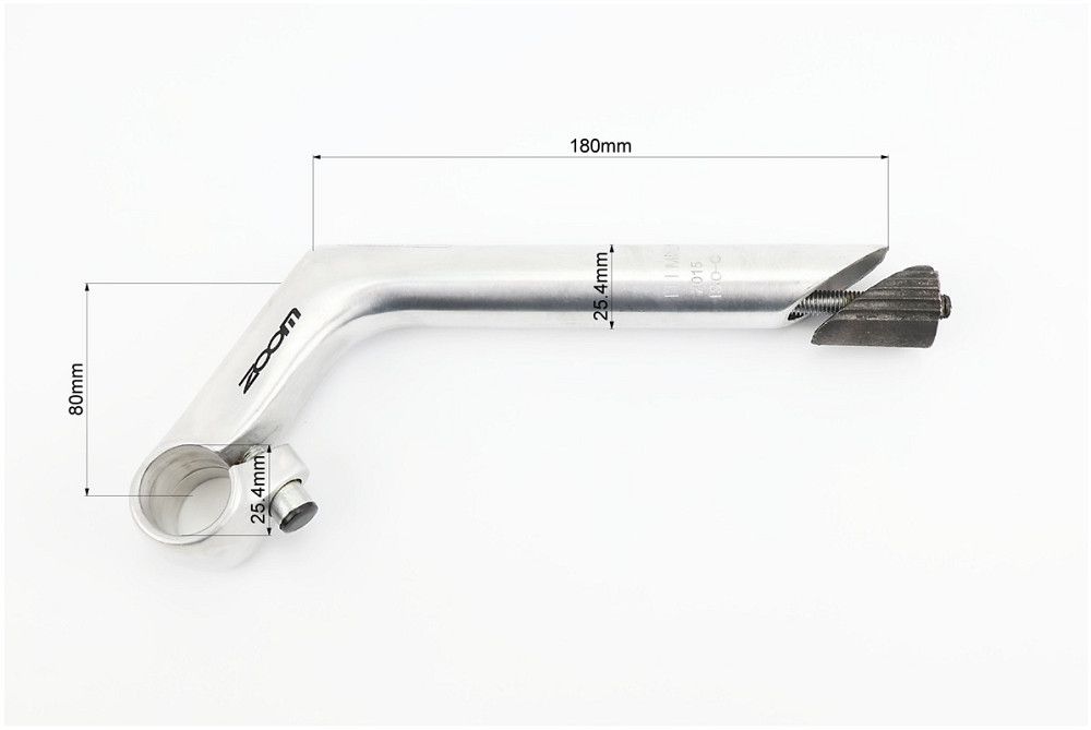 Винос керма MTB 25,4х25,4х80х180мм, алюмінієвий, HS-C80 Київ - фото 2