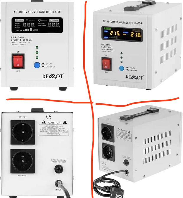 Стабілізатор напруги 1.5VA Voltik Poland. Харків - фото 1