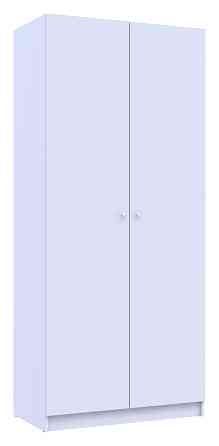 Шкаф распашной с полками Doros Промо 90х48х204 см Белый (DRS-011201) Днепр
