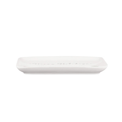 Блюдо Ardesto Christmas Gnomes, 20х15см, порцеляна, прямокутна (AR3063) Винница - изображение 4