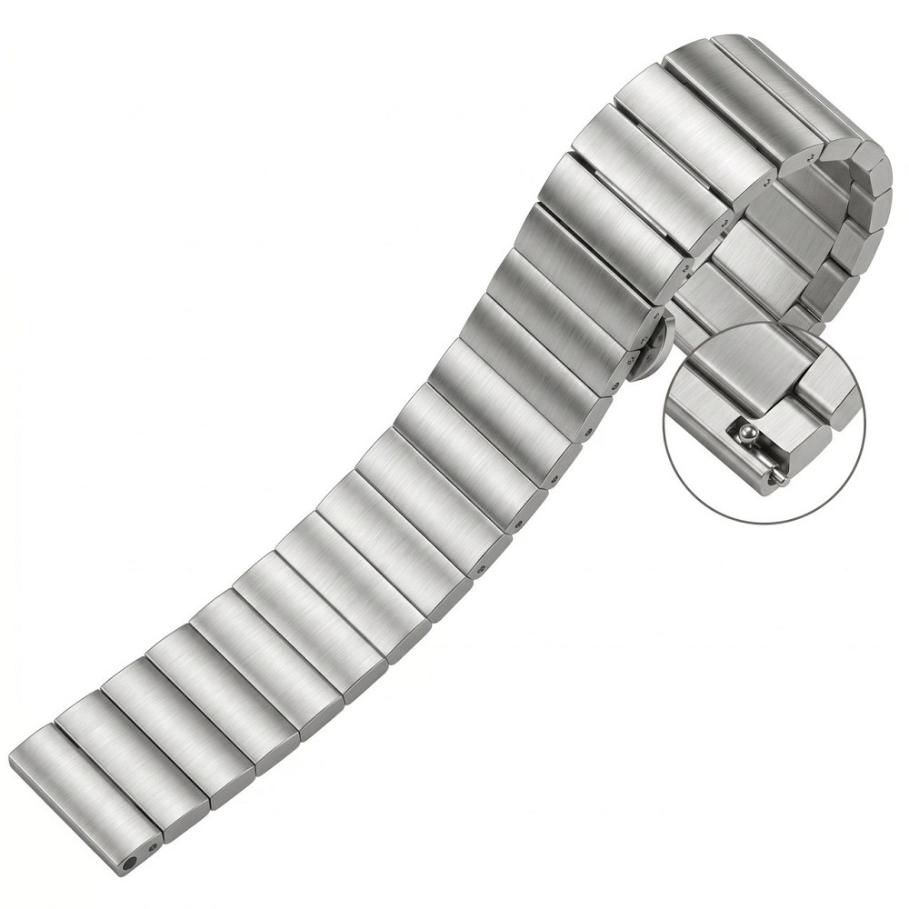 Ремінець металевий для годинника Besta Centurion Silver (20 мм) Сріблястий Вінниця - фото 9