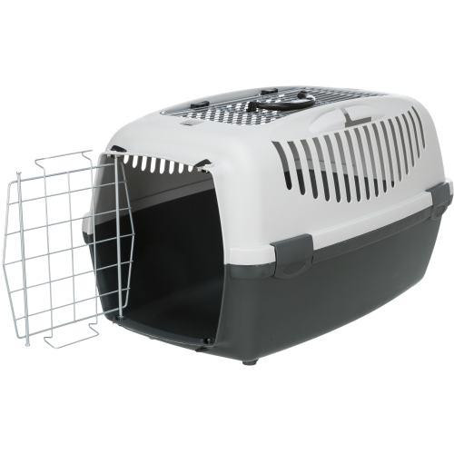 Переноска Trixie Capri 3 Open Top для тварин до 12 кг, 40 x 38 x 61 см (сіра) Вінниця - фото 2