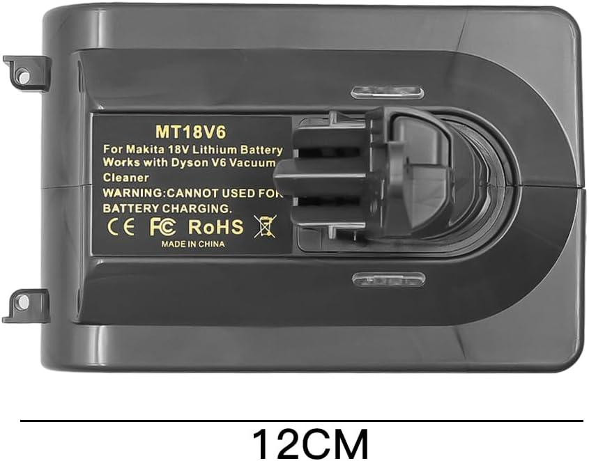 Адаптер акумулятора V6 для пилососів Dyson V6 сумісний з батареями Makita 18V (тільки адаптер) Київ - фото 6