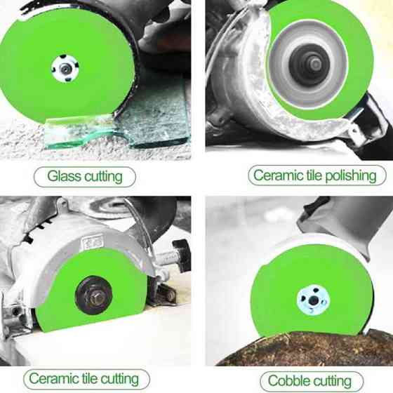 Двусторонний алмазный диск 100мм для резки стекла и керамики Киев