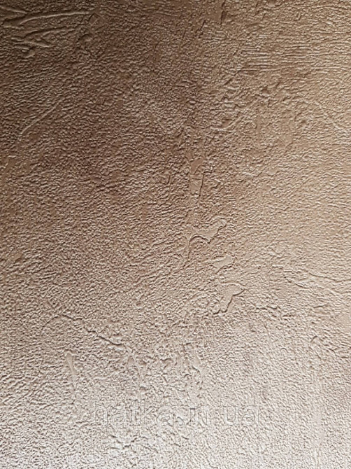 Шпалери вінілові на флізеліні Marburg Loft 0.53х10 темно-коричневі під штукатурку Київ - фото 2