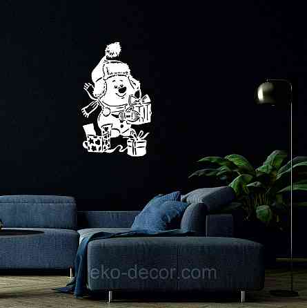 Декоративне настінне Панно «Сніговик», Декор на стену Київ