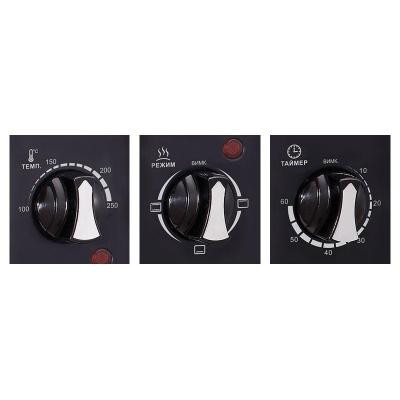 Электропечь Liberton LEO-350 Black Винница - изображение 3