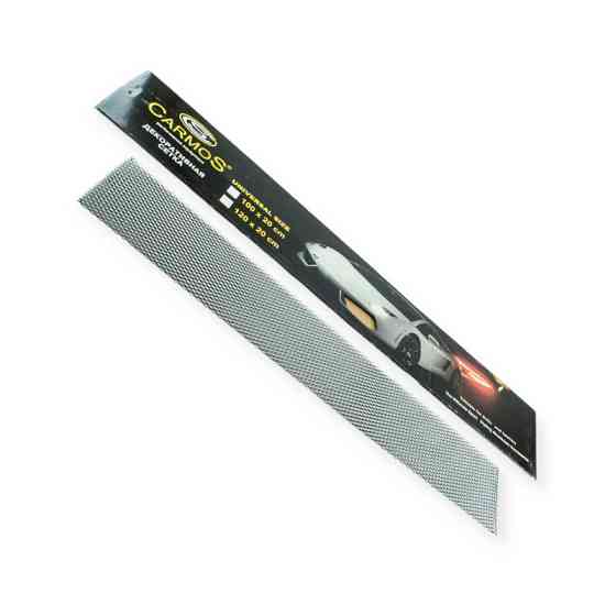 Сітка декор. "захист радіатора" №4 чорний 100х20см (великий осередок) Мукачево