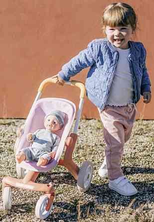 Коляска для ляльки Smoby Baby Nurse Теракотова пудра Київ