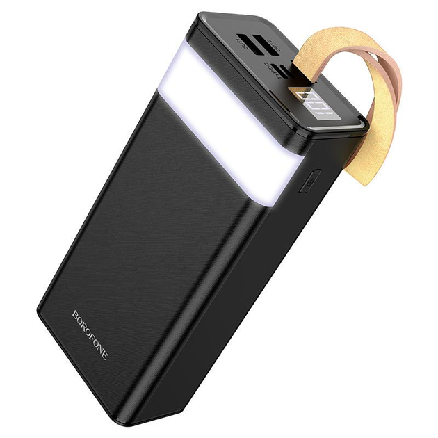 Универсальная мобильная батарея Power Bank Borofone BJ18A 30000mAh (Черный) Винница - изображение 3