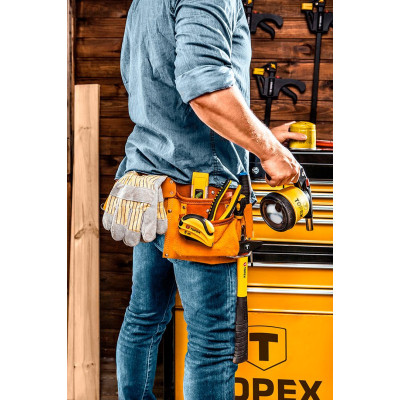 Сумка для инструмента Topex пояс монтажника, 11 кишень (79R405) Винница - изображение 2