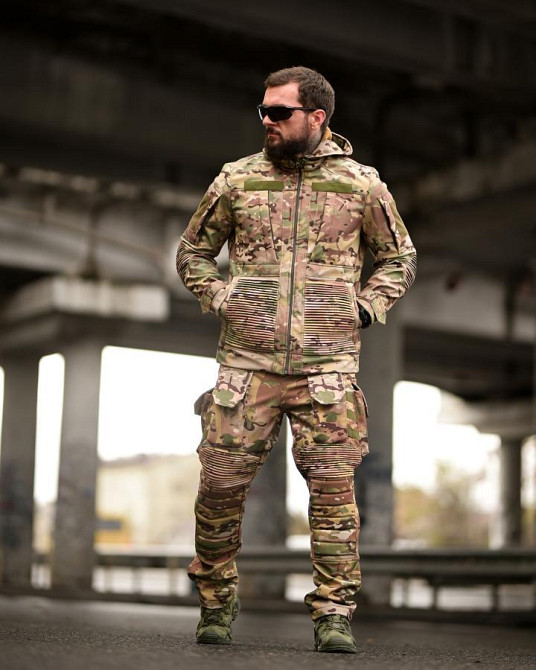 Штурмовой тактический костюм софтшел SHARCK   ПП8163 L Одесса - изображение 1