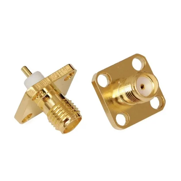 Гніздо SMA монтажне 4 отвори, 