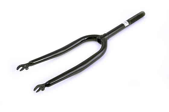 Вилка велосипедная жесткая (20) (черная) Мукачево