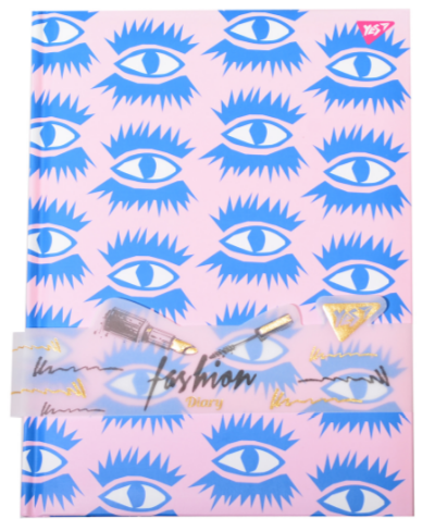 Блокнот-мотиватор 148*210/64 арк."Yes" Eaes серії Fashion, 151586, шт Київ - фото 1