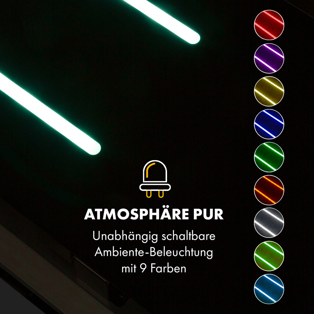 Стельова витяжка High Line 77 см 410 м3/год 75 Вт 3 рівні пульт дистанційного керування чорний 77 см Рівне - фото 4