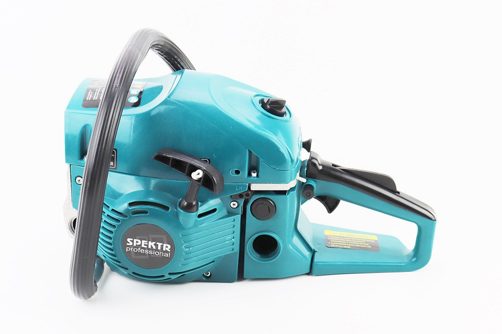 Бензопила SPEKTR SCS-6300 62cc (6,3кВт. шина 18", ланцюг 325-1,5-72зв. круг. зуб), плавний пуск Київ - фото 2