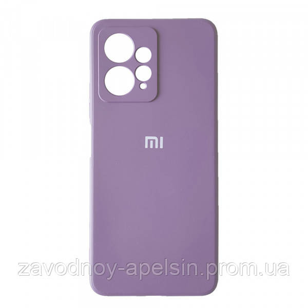 Xiaomi Redmi Note 12 4G Чехол Защита камеры Микрофибра (лиловый) Одесса - изображение 1
