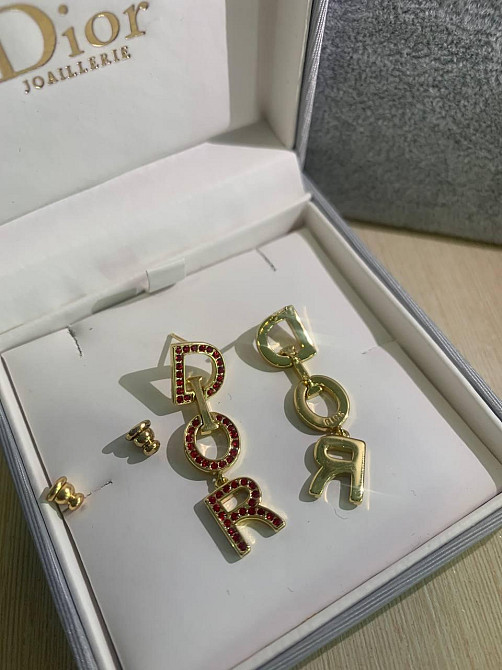 Діор сережки │Dior Одеса - фото 1