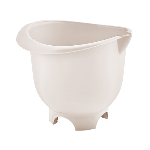 Миска для міксера 2л пластик біла троянда Алеана Житомир