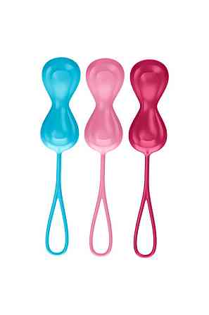 Набор вагинальных шариков Satisfyer Balls C02 double, medium Sex Aura Киев