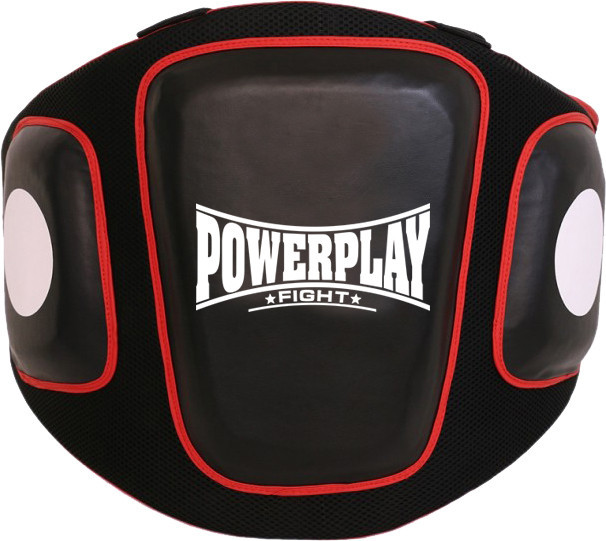 Пояс тренера PowerPlay 3083 Чорний Киев - изображение 1