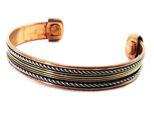 Браслет мідний модний Плетіння Київ - фото 1