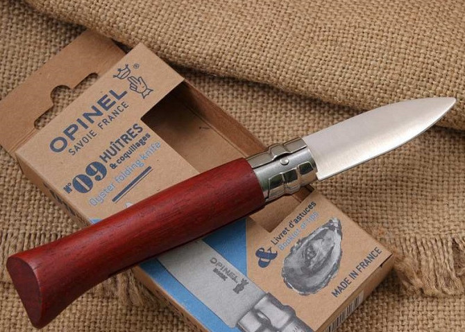 Кухонный Нож складной для устриц Opinel 