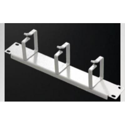 Кабельний організатор 10&quot; 1U 3 кільця, RAL 7035 Mirsan (MR.OKP1U10.02) Вінниця - фото 1