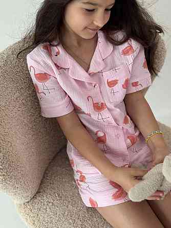 Муслінова піжама дитяча Фламінго 154-158 Харків