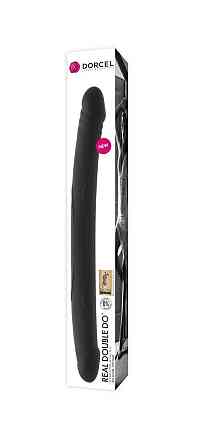 Фаллоимитатор двусторонний Dorcel Real Double Do Black, диаметр 4см, длина 42см Sex Aura Киев