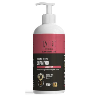Шампунь для животных Tauro Pro Line Ultra Natural Care Volume Boost 1000 мл (TPL63584) Винница - изображение 1