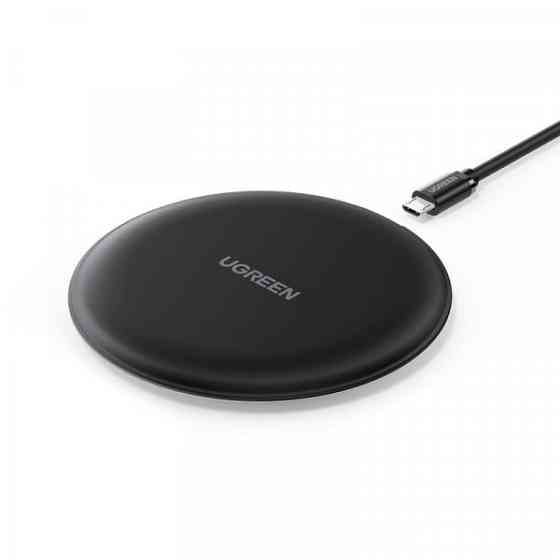 Зарядний пристрій Wireless Charging Pad 15W CD186 чорний Ugreen (80537) Киев