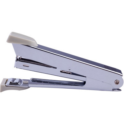 Степлер Buromax металлический №10,12 листов 94x42x21мм, серый (BM.4152-09) Винница - изображение 1