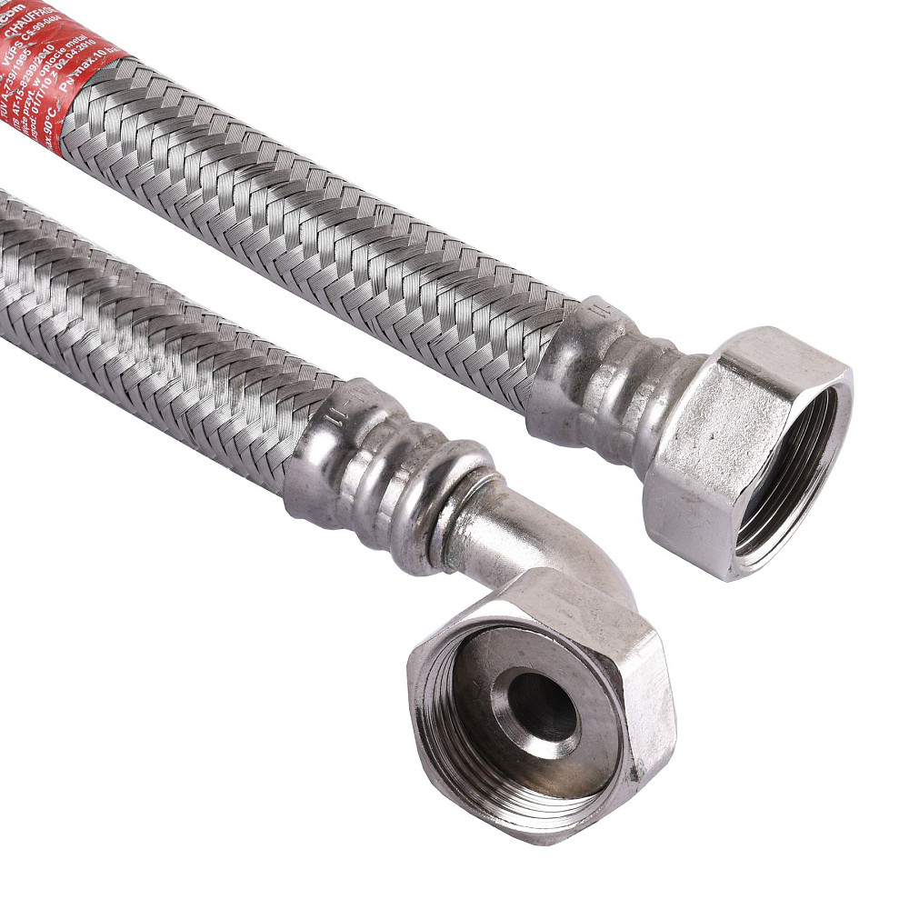 Шланг водяний посилений кутовий TUCAI 3/4″x3/4″ ВВ 0,6м TAQ SUPER CODO HG-3434-600 (201181) Луцьк - фото 1