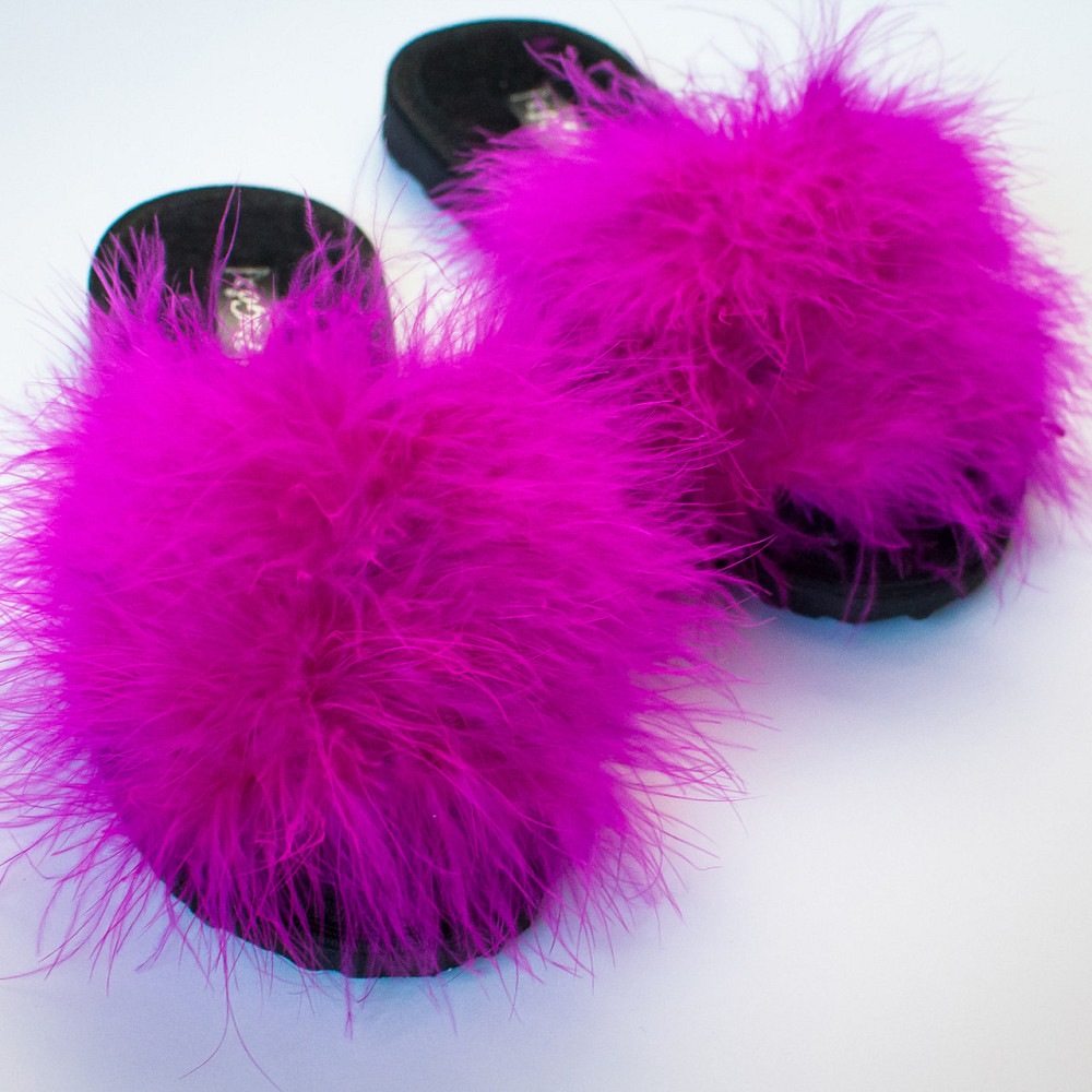 Тапочки детские PaGo Марабу (30,31,32,33,34,35) фуксия Kids-191301-1 Одесса - изображение 8