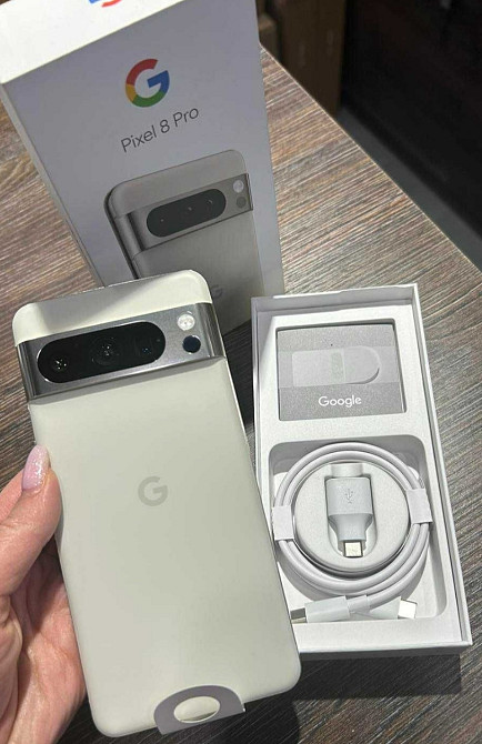 Телефон: Google Pixel 8 Pro 128Gb. Porcelain JP. Киев - изображение 2