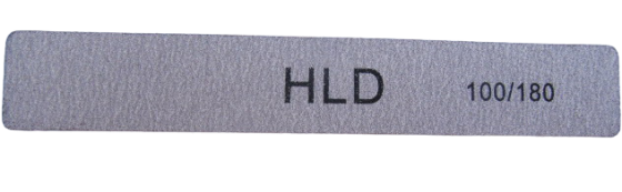 Пилочка минеральная H L D(100*180) прямоугольная широкая серая Киев