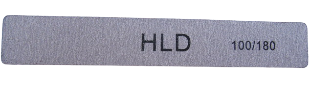 Пилочка минеральная H L D(100*180) прямоугольная широкая серая Киев - изображение 1