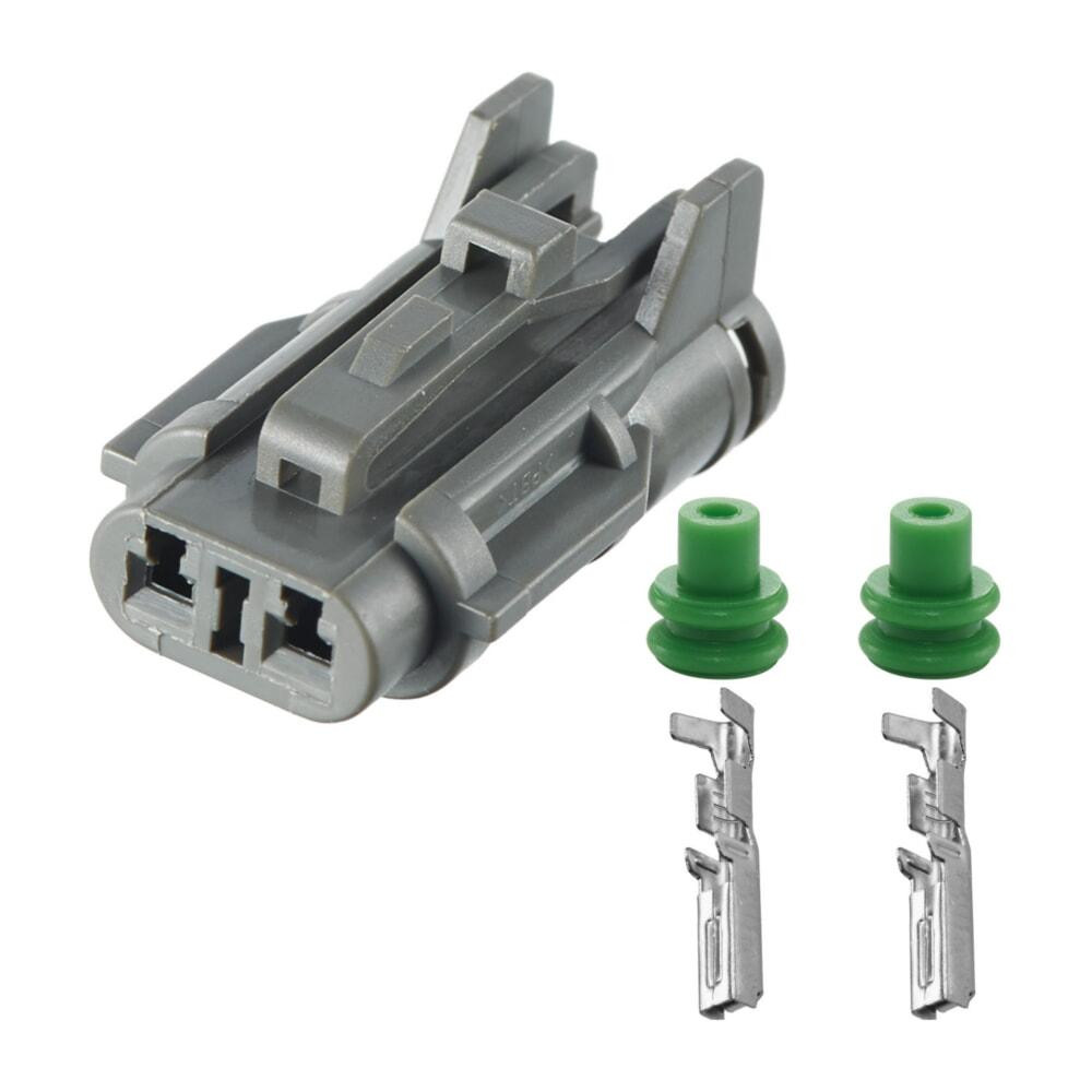 Разъем коннектор 2-кон., Подсветка, Повтор, Поворотов, 7123-1424, 7123-1424-47123-1424-3MG610320-5, Buick, Cadillac, Chevrolet Киев - изображение 1