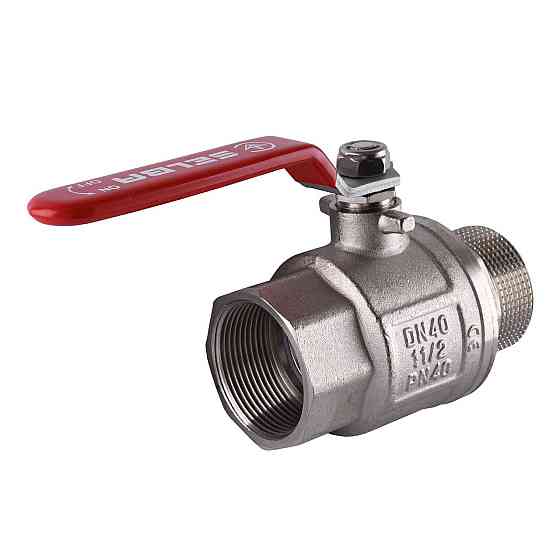 Кран кульовий прямий SELBA 1 1/2″ ЗВ КР SL1505 (000010252) Київ