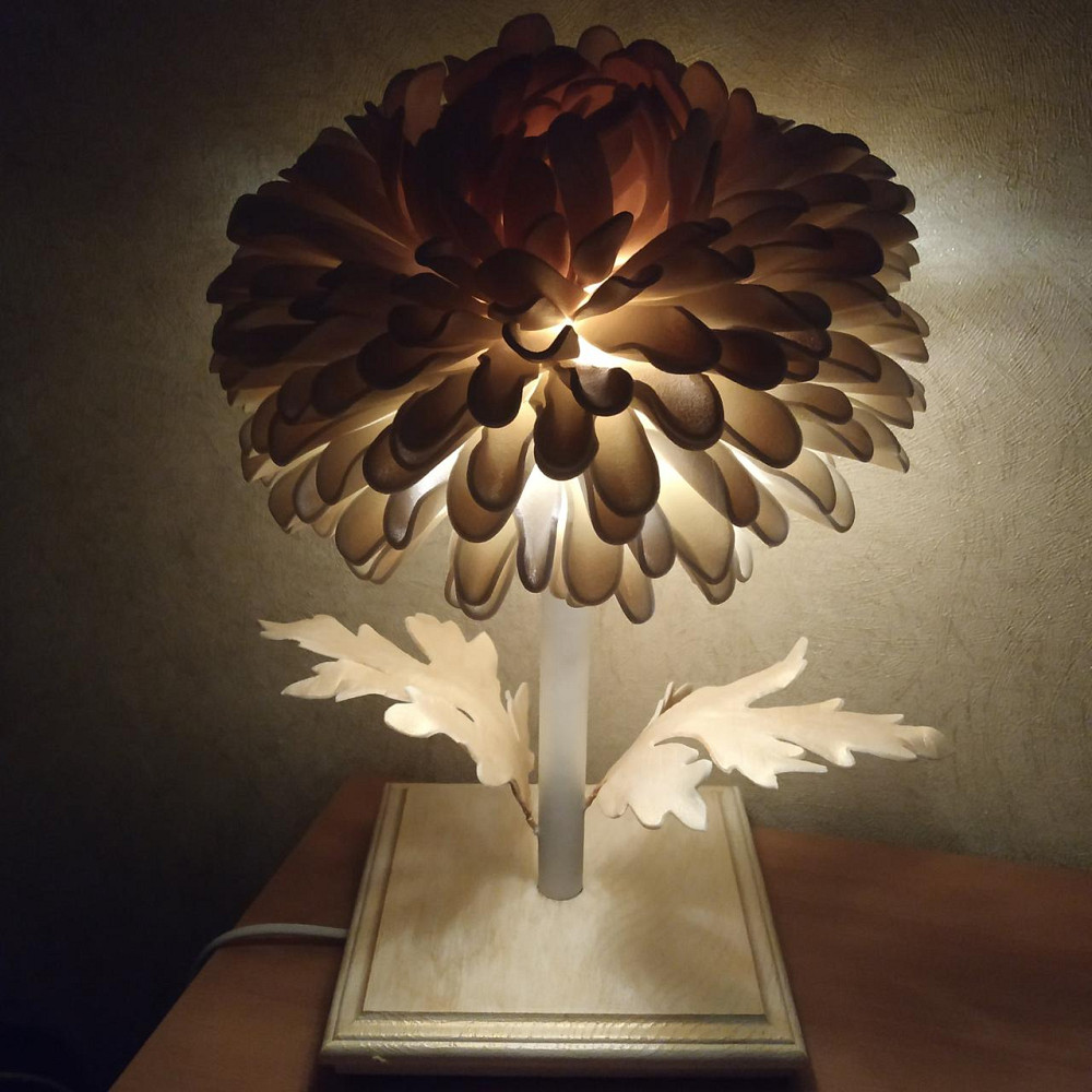 Світильник-нічник "Золота хризантема" Дніпро - фото 2
