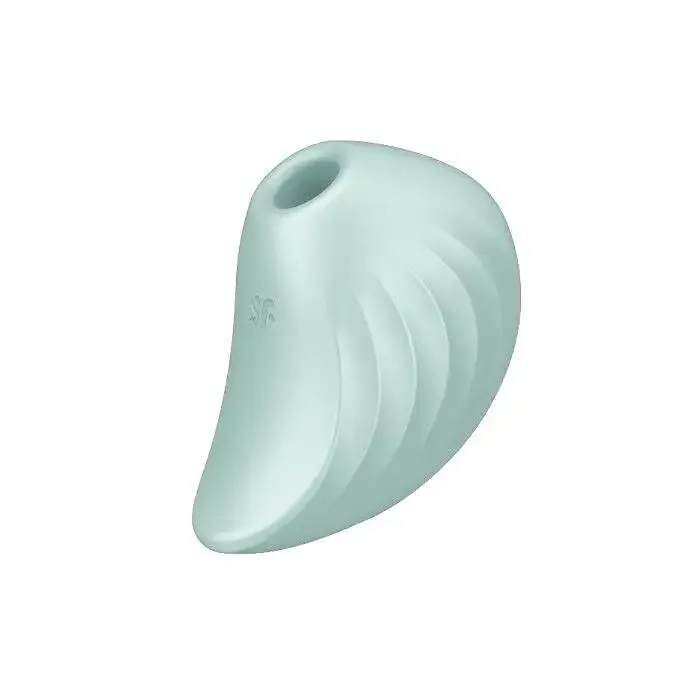 Вакуумний кліторальний стимулятор із вібрацією Satisfyer Pearl Diver Mint Львів - фото 1