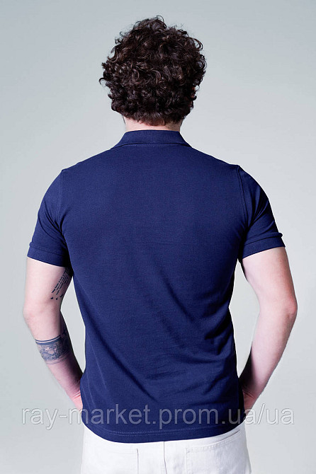 Поло класичне Stedman Lux Polo чоловіче темно-синє (ST9060-NAV) 3XL Київ - фото 5