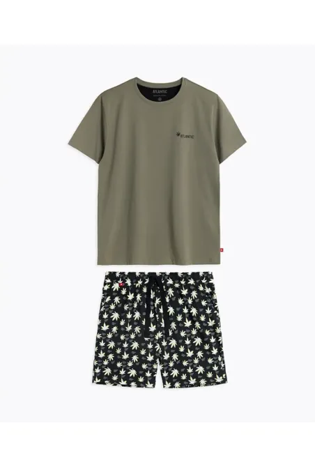 Пижама мужская с шортами Atlantic NMP-368 XXL Киев - изображение 1