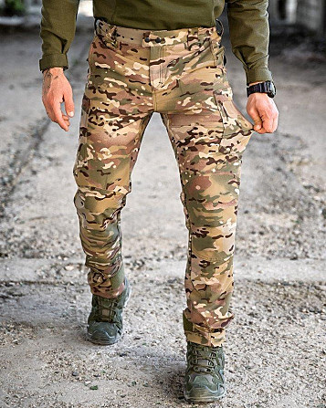 Еластичні тактичні штани Patriot мультикам ПП7803 Київ - фото 12