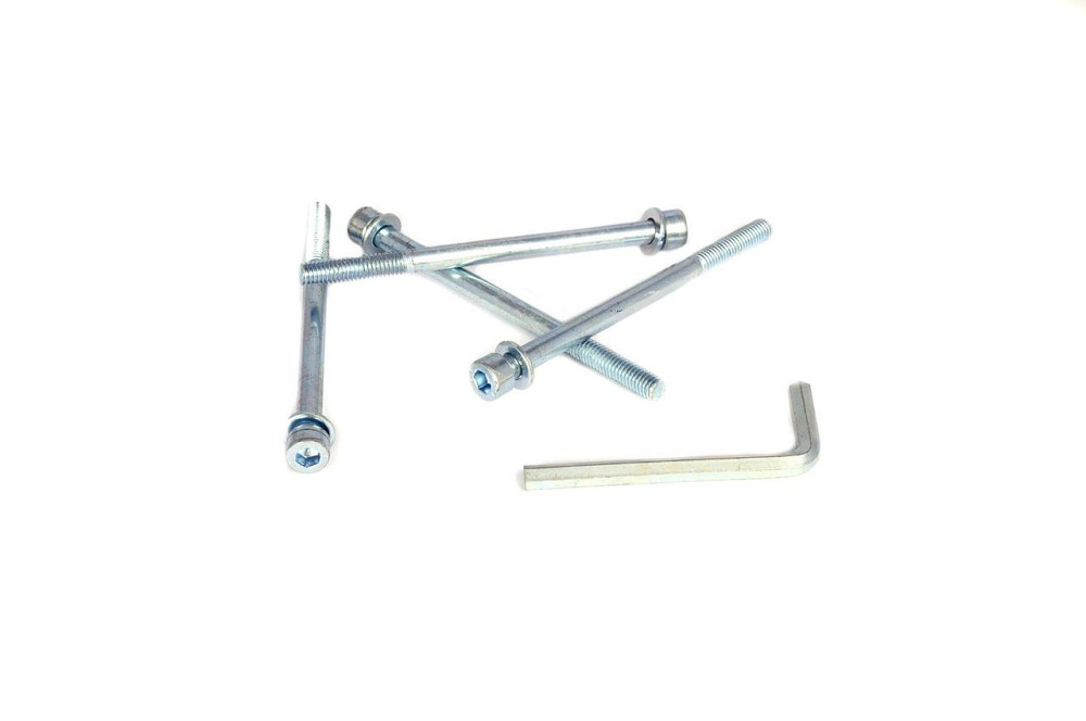 Шпильки цилиндра (4шт) скутер 4 Т китай 50 (96x6mm +ключ шестигранник) Мукачево - изображение 1