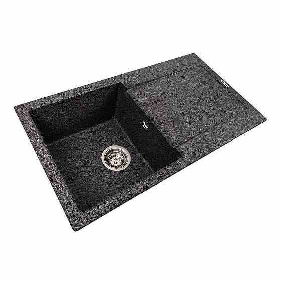 VALESO Гранітна мийка для кухні VALESO SOLID 7843 матова Графіт Київ