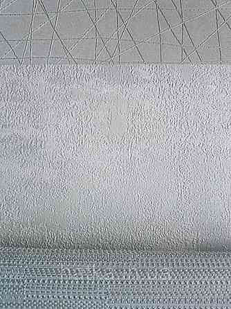 Шпалери вінілові на флізелін Sirpi Alta gamma Sempre 3 під венеціанську штукатурку бірюзові з сріблом 3д Київ